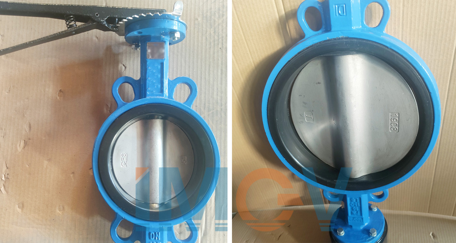 wafer butterfly valve ss304 disc